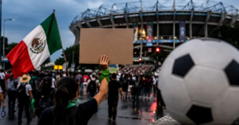 Protestas y bloqueos amenazan la inauguración del Mundial 2026 en CDMX