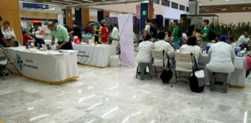 Pruebas gratuitas de VIH, sífilis y hepatitis C en AICM rumbo al Mundial 2026