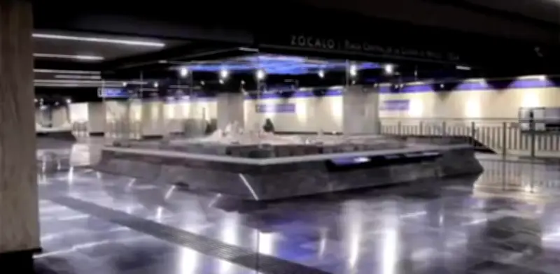 Reabre estación Zócalo de Línea 2 del Metro CDMX tras casi un mes cerrada