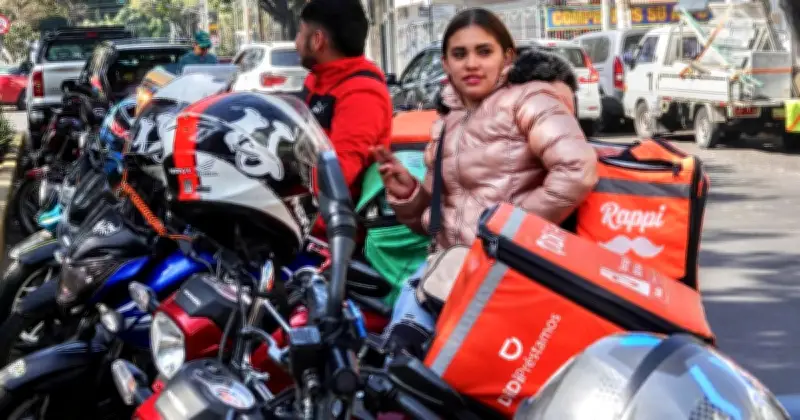 Repartidores de apps reciben utilidades tras reforma laboral en México