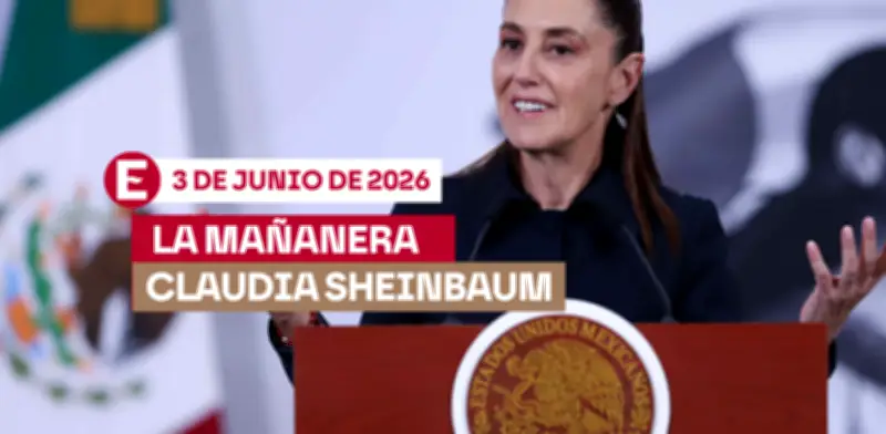 Resumen de la 'Mañanera' de Sheinbaum: 3 de junio de 2026