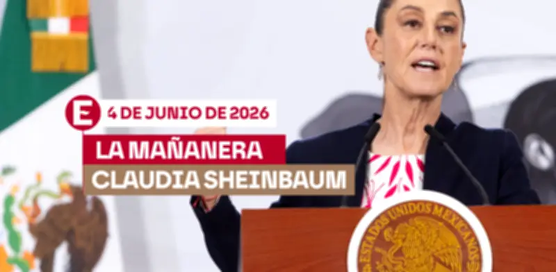 Resumen de la Mañanera de Sheinbaum hoy 4 de junio de 2026