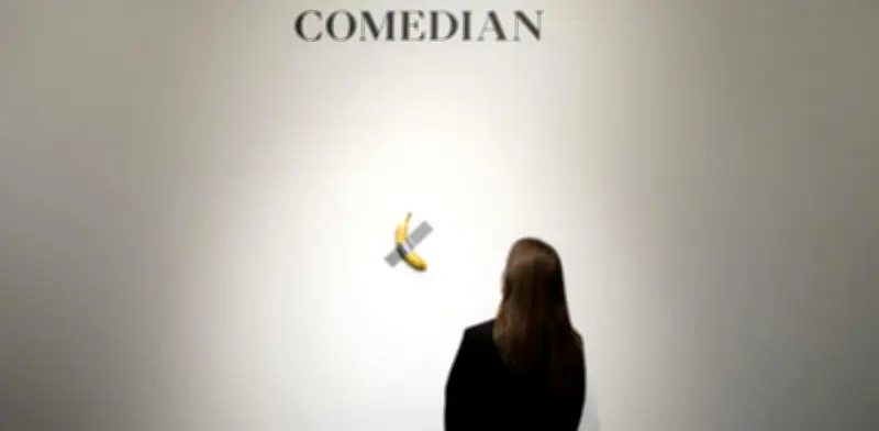 Roban el plátano de la obra 'Comedian' valuada en 5 millones de dólares en Francia