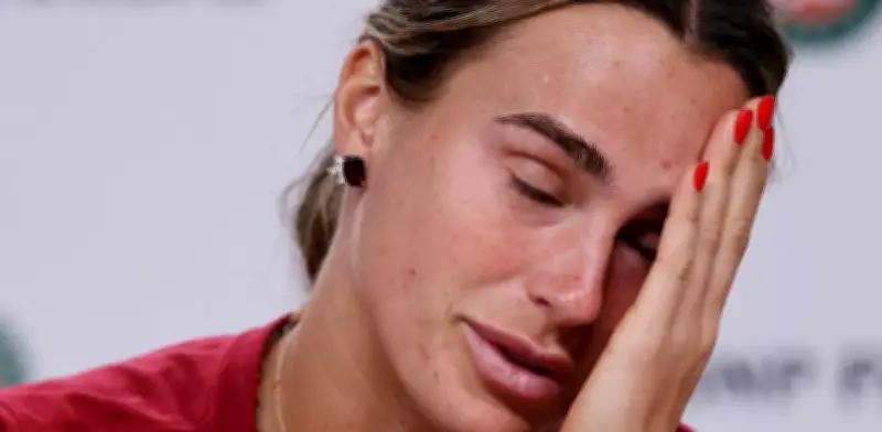 Sabalenka: "Quiero dejar el tenis ahora mismo" tras caer en Roland Garros 2026