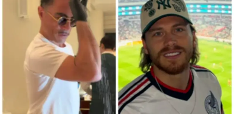 Salt Bae llama a Aldo De Nigris tras polémica por cuenta de 40 mil pesos