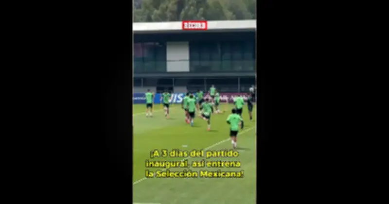 Selección Mexicana afina detalles para duelo ante Sudáfrica