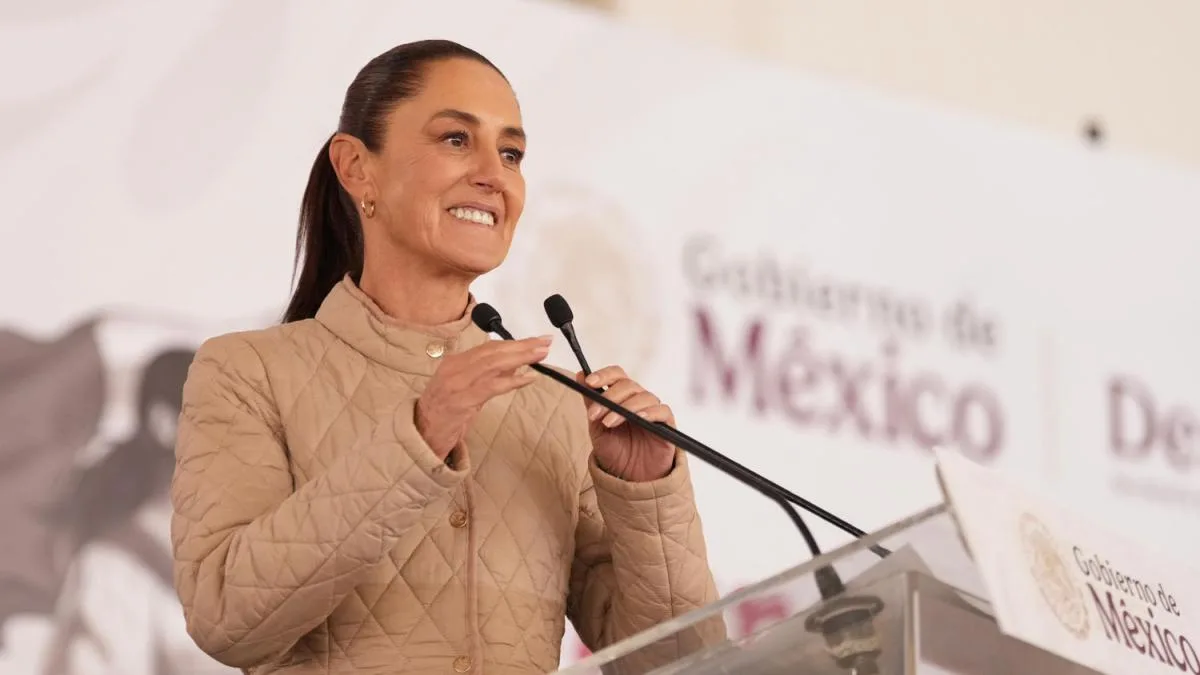 Sheinbaum: “Las mujeres nos vemos más bonitas cuando participamos”