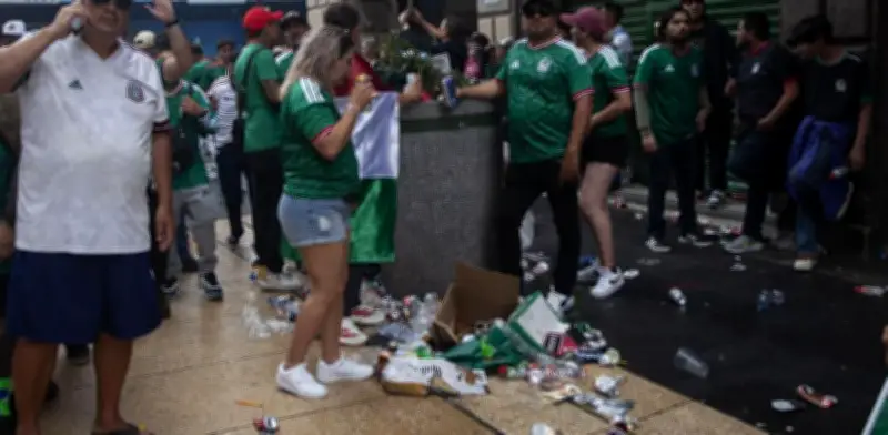 Sheinbaum pide celebrar con responsabilidad y recoger basura en el Mundial