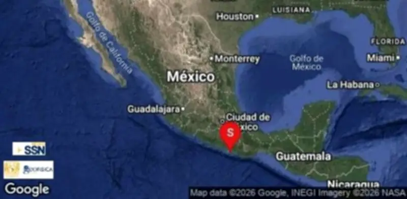 Sismo de 5.2 sacude Guerrero y se percibe en CDMX; no activa alerta sísmica
