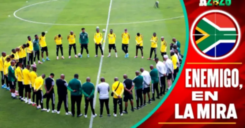 Sudáfrica llega con hermetismo y pesimismo al partido inaugural del Mundial 2026