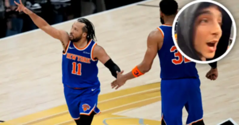 Timothée Chalamet celebra triunfo de Knicks: "Dos juegos más"