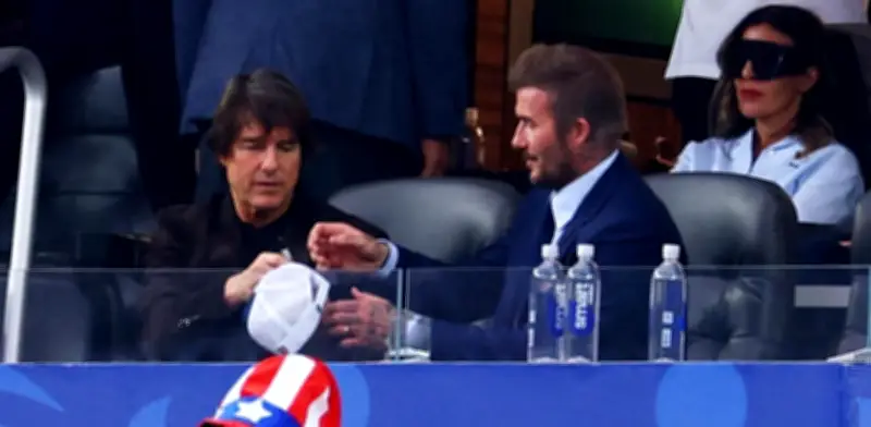 Tom Cruise y Beckham firman playera del América en debut de EU en Mundial 2026