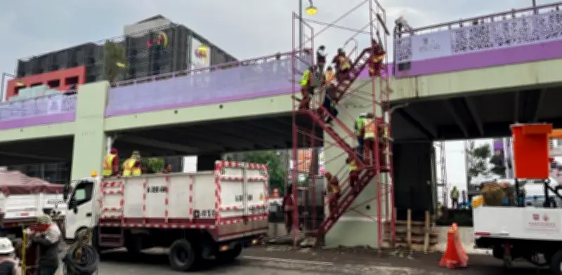 Trabajos en parque elevado de Tlalpan se intensifican previo a su inauguración