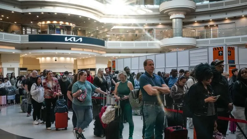 Trump amenaza con desplegar agentes de ICE en aeropuertos el lunes si no hay acuerdo de financiación