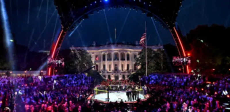 Trump cierra su cumpleaños 80 con un show de artes marciales en la Casa Blanca