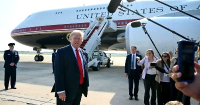 Trump estrena nuevo Air Force One donado por Qatar con lujosas modificaciones