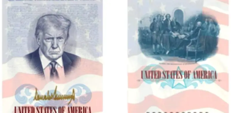 Trump presenta pasaporte con su foto y firma; genera debate