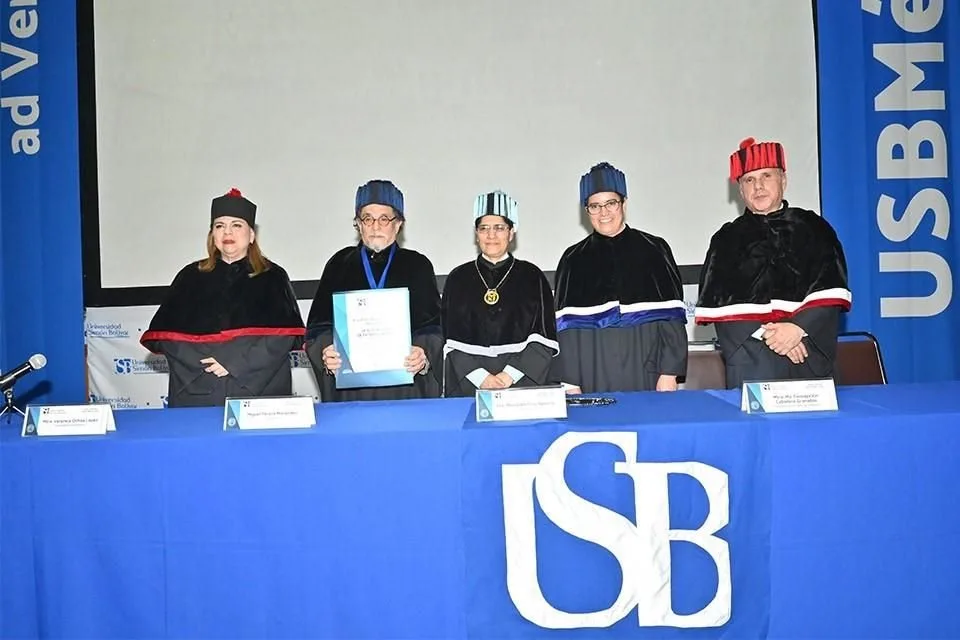 Universidad Simón Bolívar distingue a Miguel Peraza