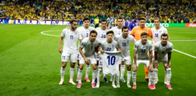 Uzbekistán deja emotivo mensaje en vestidor del Estadio Ciudad de México