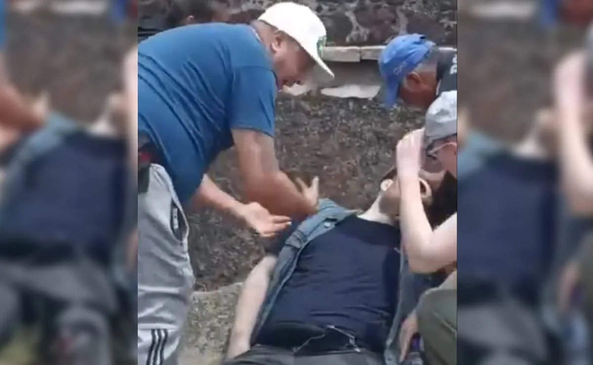 Nuevos videos muestran el ataque en Teotihuacán: '¡Vive, por favor, no te mueras!'