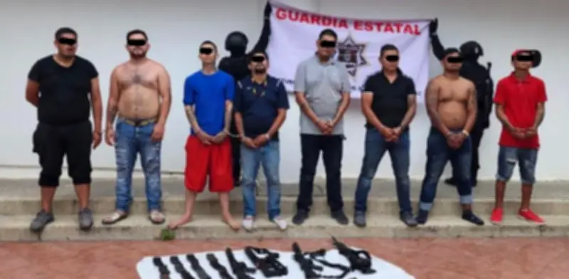 Vinculan a proceso a ocho sicarios del Cártel del Golfo en Tamaulipas