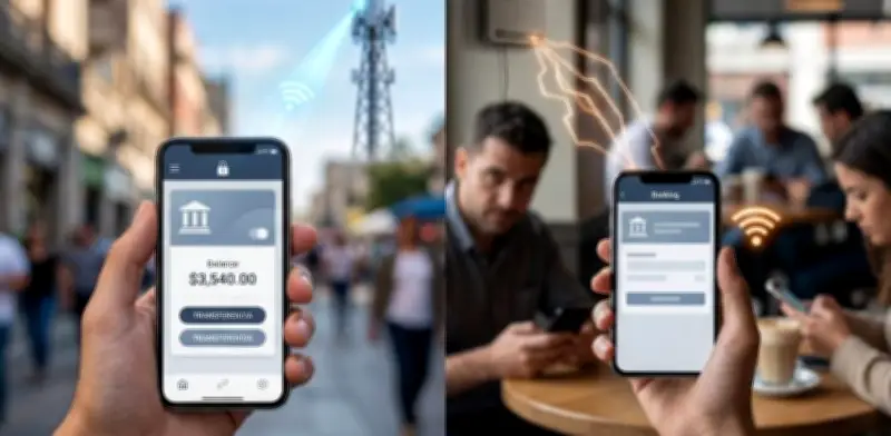 WiFi vs datos móviles: cuál es más seguro para tu banca móvil