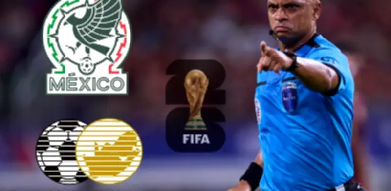 Wilton Sampaio será el árbitro del México vs Sudáfrica en Mundial 2026
