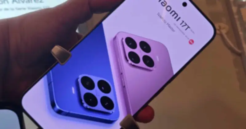 Xiaomi 17T llega a México con tecnología de cuidado visual Vision Care