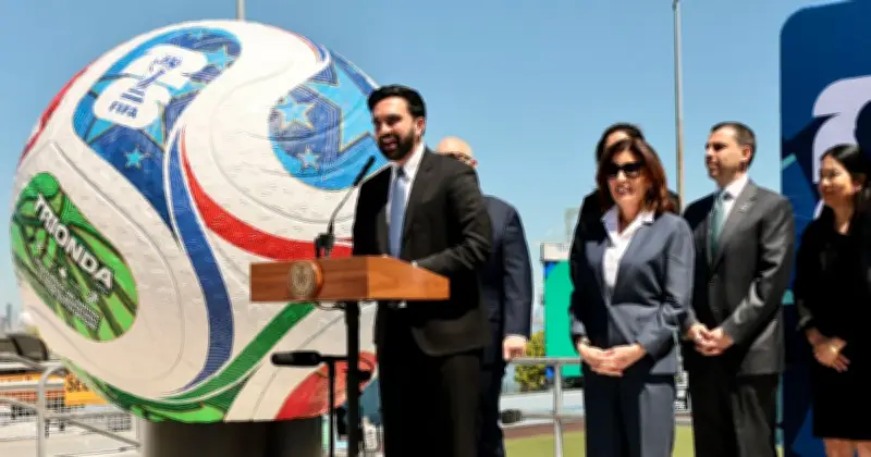 Zohran Mamdani, la estrella política del Mundial 2026 en Nueva York