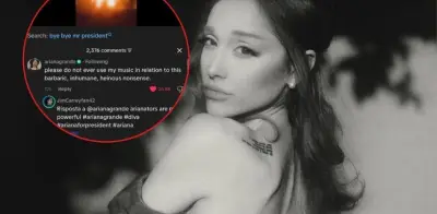 Ariana Grande exige retirar su música de video migratorio de la Casa Blanca