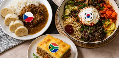 Bobotie, Bibimbap y Vepřo-knedlo-zelo: los rivales gastronómicos de México en el Mundial 2026