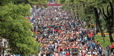 CNTE promete llegar a la final hasta abrogar Ley del ISSSTE
