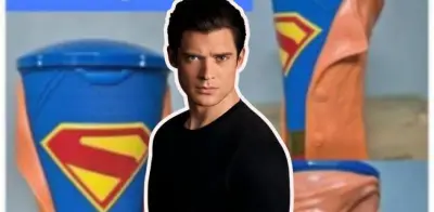 David Corenswet critica vaso coleccionable de Supergirl de Cinépolis