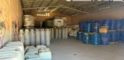 Decomisan 24 mil litros de metanfetamina en Sinaloa; segundo mayor en historia