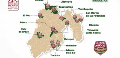 Edomex habilita 14 Destinos Futboleros con actividades para toda la familia