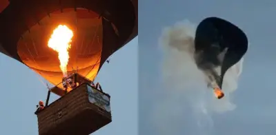 Globo aerostático se incendia en Brasil: 8 muertos y 13 sobrevivientes