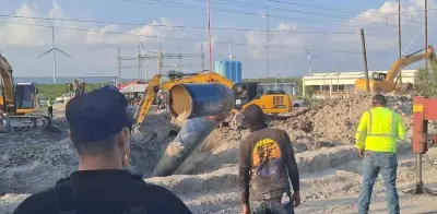 Hallan muerto a empleado succionado por acueducto en Tamaulipas