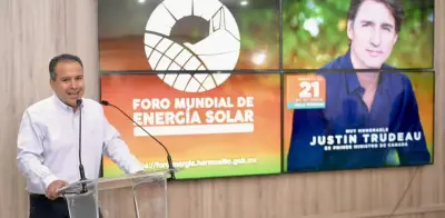 Justin Trudeau participará en el Foro Mundial de Energía Solar 2026 en Hermosillo
