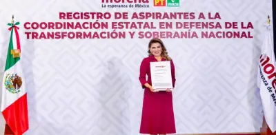 Lorenia Valles formaliza registro para coordinar Morena en Sonora