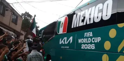 México vs Ecuador: Aficionados despiden al Tri rumbo al Estadio Ciudad de México