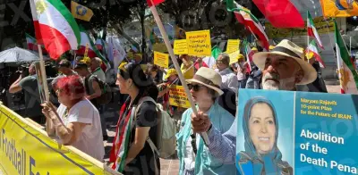 Refugiados iraníes en Los Ángeles exigen exclusión de Irán del Mundial 2026