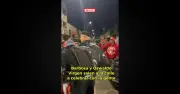 Afición del Toluca celebra triunfo con Diego Barbosa y Oswaldo Virgen