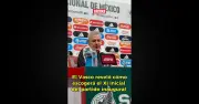 Aguirre revela cómo elegirá el once inicial del partido inaugural