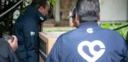 Apoyos a damnificados por lluvias en Cuajimalpa