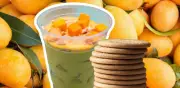 Carlota de mango con galletas María: receta fácil y sin horno