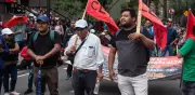 CNTE protestará en el Mundial 2026 y exige paso libre para normalistas de Ayotzinapa