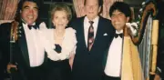 De Reagan a Infantino: arpista paraguayo y mexicano tocarán en el Mundial