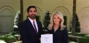 Embajador de México en EU entrega copia de cartas credenciales