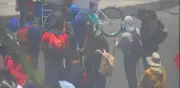 FGJ CDMX identifica a 5 responsables de destrozos en marcha de la CNTE