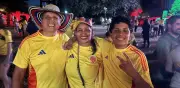 Fiesta colombiana invade el Ángel de la Independencia en CDMX